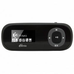 MP3 плеер 8Gb RITMIX RF-3400 black