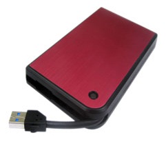 Внешний корпус AgeStar 2,5" 3UB2A14 SATA USB3 red