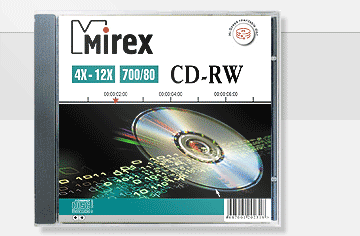  CD-RW MIREX  700/4-12x slim case