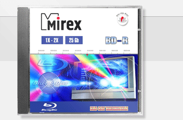  BD-R MIREX 25  4x  Jewel case