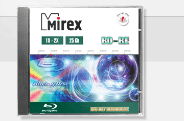  BD-RE MIREX 25  2x  Jewel case