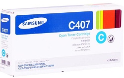 - Samsung CLT-C407S CLP-320 () Cyan 1000.