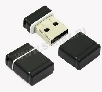  USB 2.0 16Gb Qumo Nano black