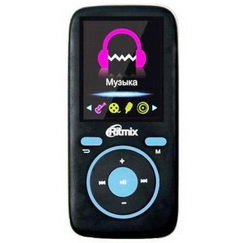 MP3 плеер 4Gb RITMIX RF-4450 black/blue
