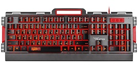 Клавиатура QUMO Prime K39 <USB> LED черная