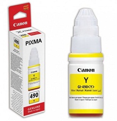  Canon GI-490Y Yellow () (70)