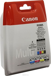  Canon CLI-471 MG5740/6840 (B,C,M,Y)()