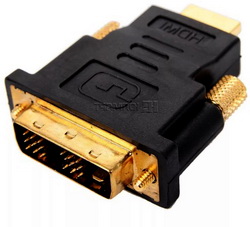  HDMI  --> DVI-D (18+1)  Gold