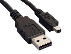  miniUSB (4p) - USB-A 3