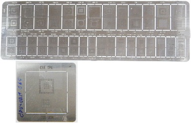  BGA IC matrix  CPU+UEM C65