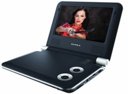 DVD Supra SDTV-719UT TV/MS/SD/USB LCD 7"