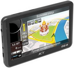 Навигатор GPS ACV GQ8 5" с регистратором