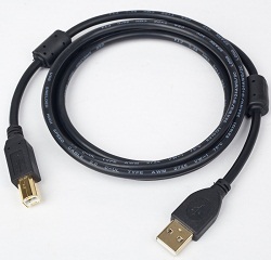  USB A  - USB B  3 Cablexpert 