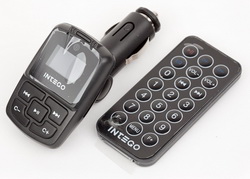 FM-трансмиттер Intego FM-103 USB/SD/до 5Мб