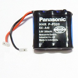  3.6V HHR P-P320 300mAh Panasonic NiMh