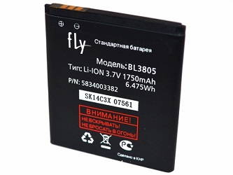  Fly BL3805  1750mAh Li (HC) copy ORIG.