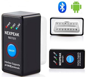 Диагностич. адаптер Nexpeak NX101 V1.5 ELM327 BT