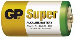   1.5V LR14 GP Super Alkaline BL2