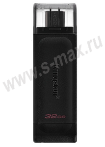  USB-C 3.0 32Gb Kingston DT70 black