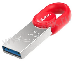 ���������� USB 3.0 128Gb Netac UM2 red/silver