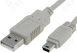  miniUSB (5p) - USB-A 1,8  Gembird