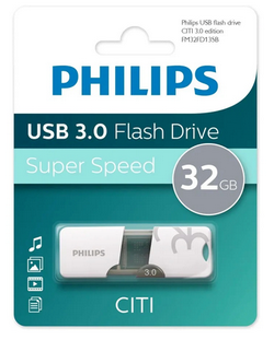 ���������� USB 3.0 32Gb Philips Citi white