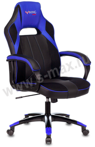 Кресло Бюрократ VIKING-2 AERO черно/синее пластик