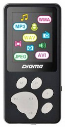 MP3 плеер 4Gb DIGMA S3 1.8" MicroSD черно/серый