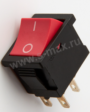 . ON-OFF 4pin KCD2-202 250v 6a Red
