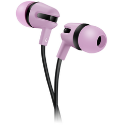 Наушники вкладыши CANYON CNS-CEP4RO + микр.розовые