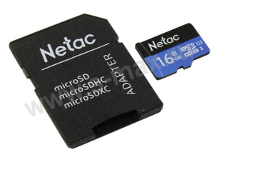  microSDHC 32Gb Netac CL10 + SD 90/10 Mbs