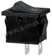 . ON-OFF 2pin L-KLS7-015-101011BB 250v 6a Bl