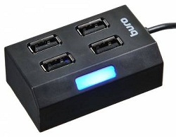  USB2.0 Buro BU-HUB4-U2.0  4-port