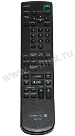   [TV] SONY RMT-V181L +VCR