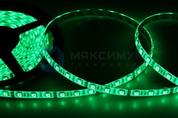 LED лента 12v IP65 5050 60LED 840Lm Rexant зеленая