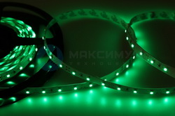 LED лента 12v IP23 3528 60LED 240Lm Rexant зеленая