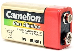   9V 6LR61 1604S Camelion BL1 Alkaline