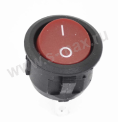. ON-OFF 2pin KCD1-106 250v 6a Red 