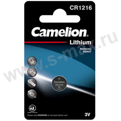   3V CR1216 Camelion BL1 Lithium