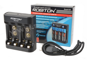  ROBITON Smart4 9V Ni-MH/Cd  4AA/AAA/9 <USB>