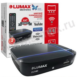 Ресивер Lumax DV1115HD DVB-T2/C HDMI/RCA,Wi-Fi, БП