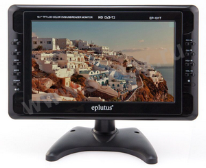 TV Eplutus EP-101T 10.1"  DVB-T2, AV/USB/HDMI