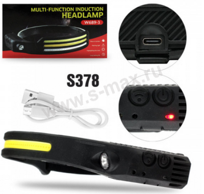 ������ �������� W689-1 S378 1COB 1800mAh USB-C