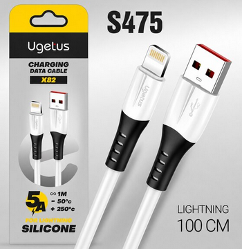 ���� Lightning - USB-A  1� 5A Ugetus X82 �����.���. BL