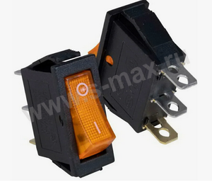 . ON-OFF 3pin KCD3-1 250v 16a Orange