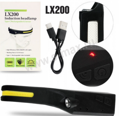 ������ �������� LX200 S134 600lm 1COB+1LED USB-C