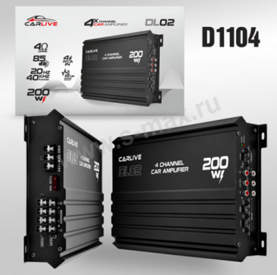 ������������� CarLive DL-02  RMS 4x50W