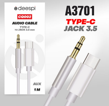 ���� USB-C - AUX 1m Deespi CQ002 �����