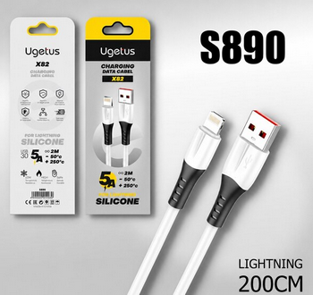 ���� Lightning - USB-A 2� 3A Ugetus X82 �����.�����