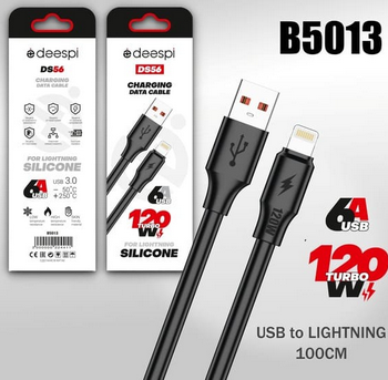 ���� Lightning - USB-A  1� 6A Deespi DS56 ���.���� BL